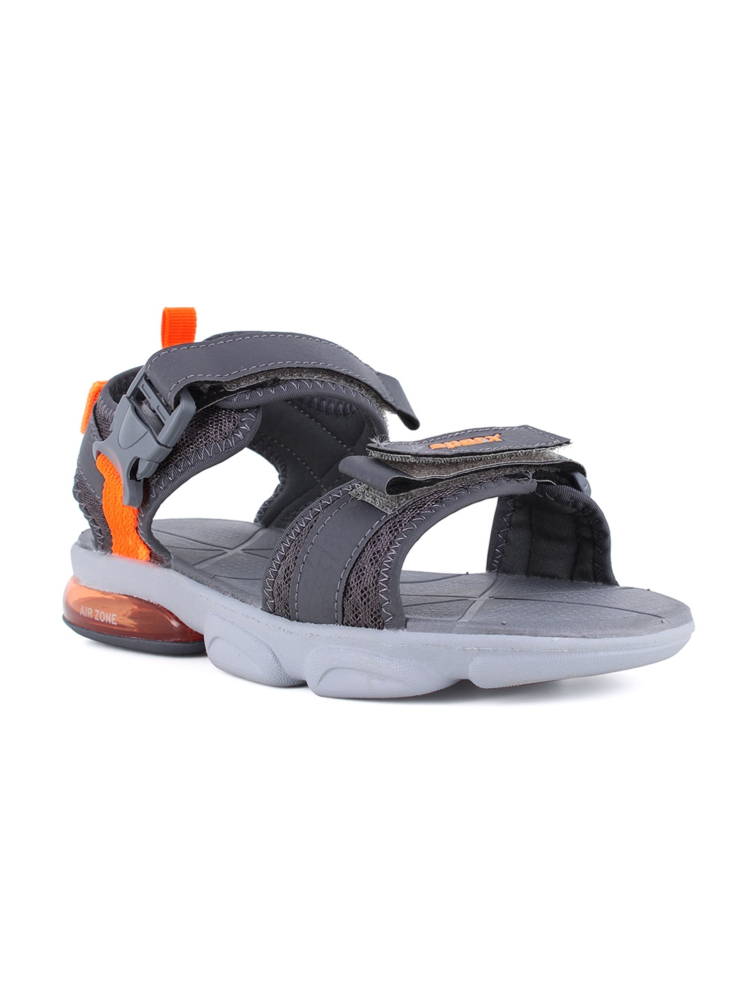 

Sparx Men Velcro Floater Sports Sandals, Grey