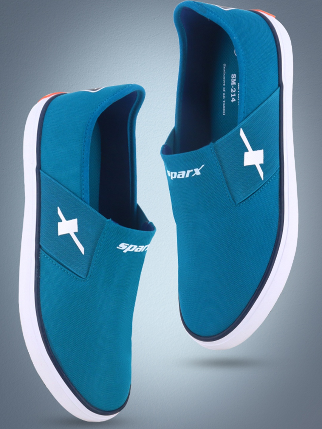 

Sparx Men Slip-On Canvas Sneakers, Blue