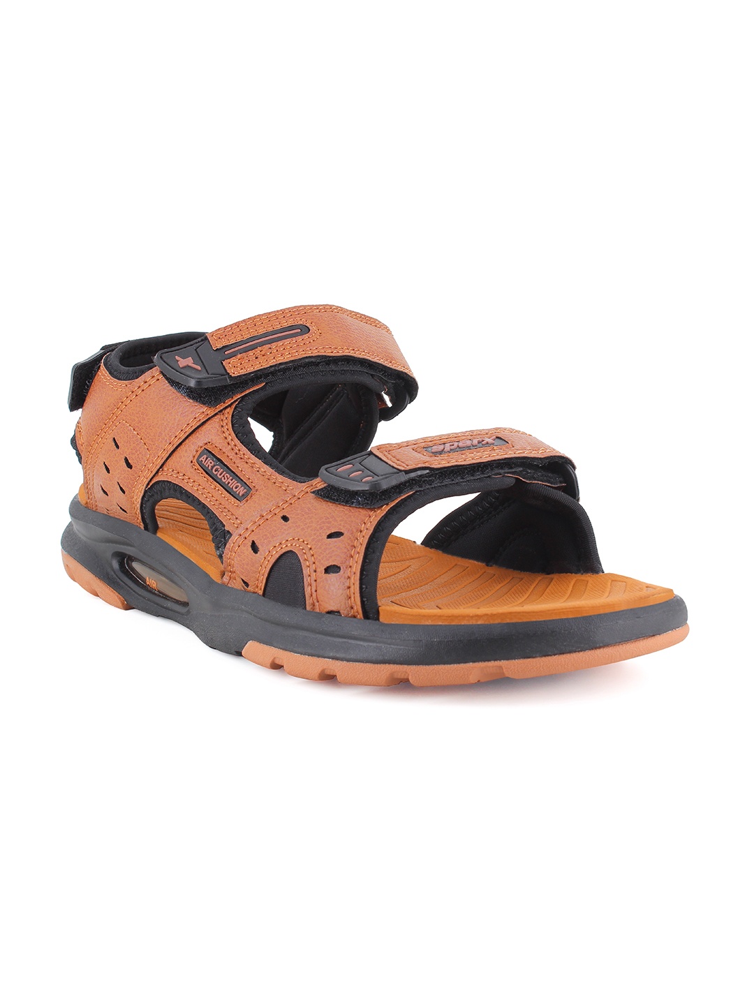 

Sparx Men Velcro Floater Sports Sandals, Tan