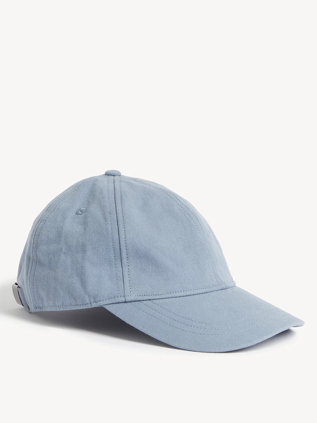 

Marks & Spencer Men Pure Cotton Baseball Cap, Blue