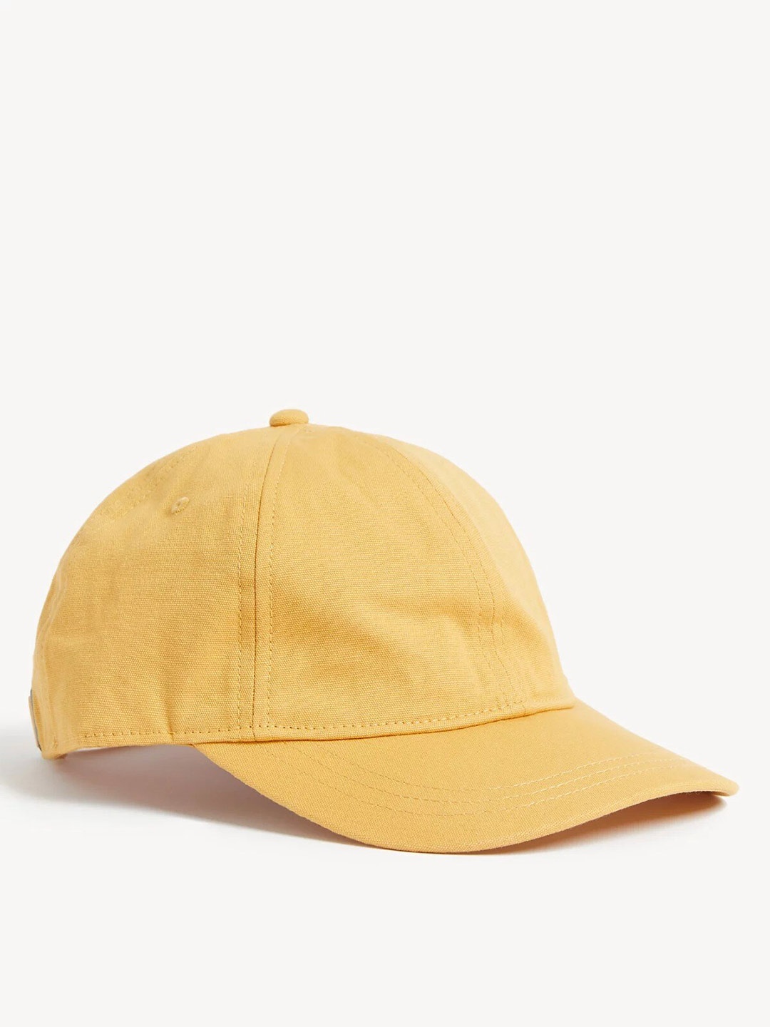 

Marks & Spencer Men Pure Cotton Baseball Cap, Yellow
