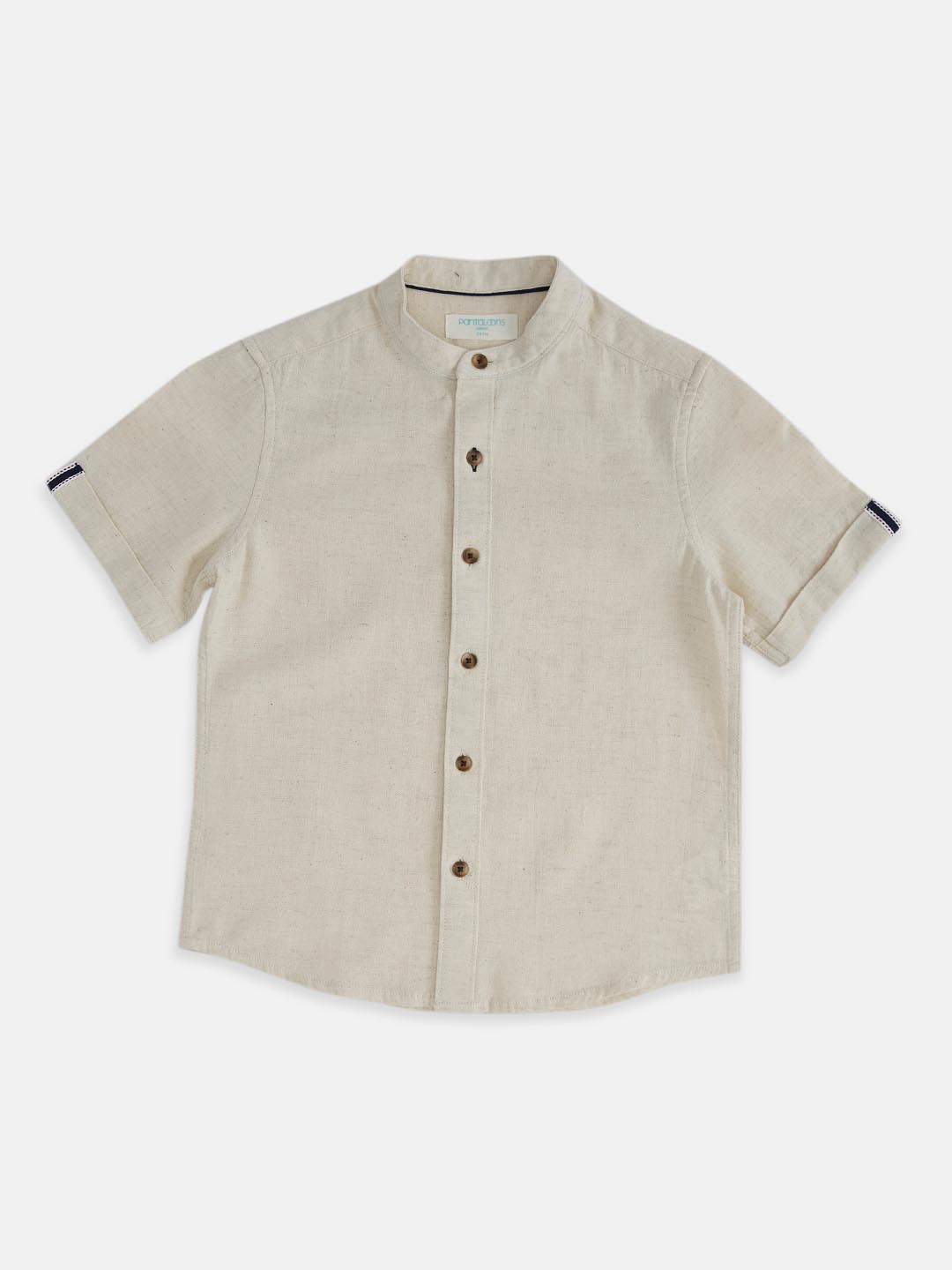 

Pantaloons Junior Boys Casual Shirt, Off white