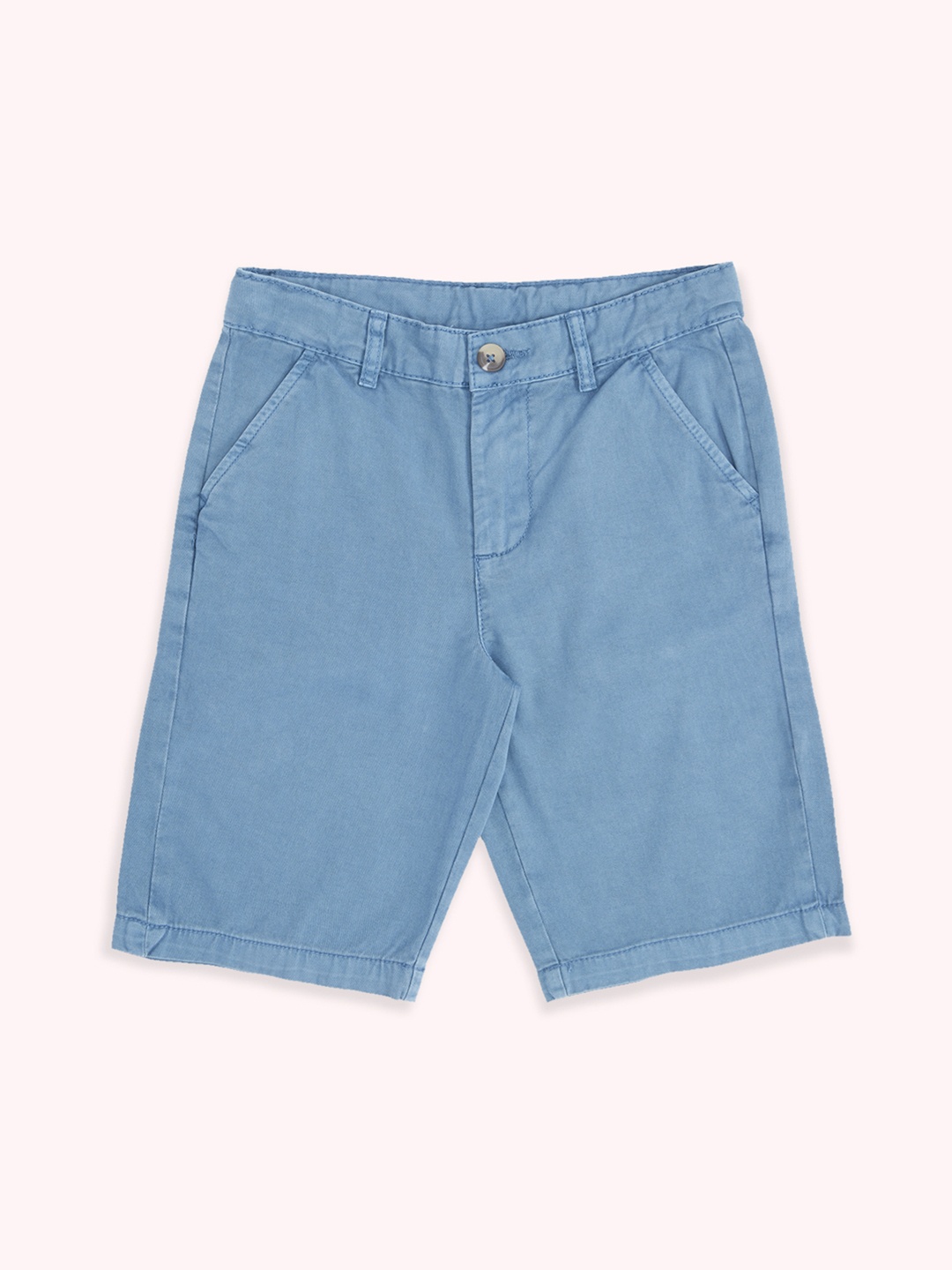 

Pantaloons Junior Boys Cotton Shorts, Blue