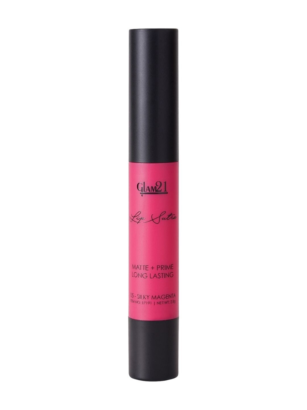 

GLAM21 Lip Sutra Non-Transfer Crayon Lipstick 2.8 g- Silky Magenta 05