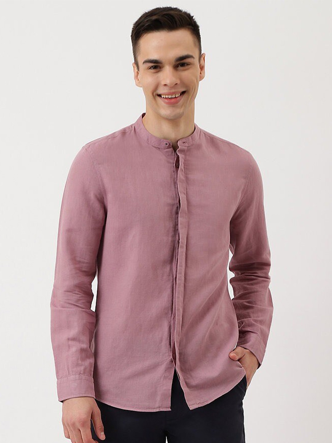 

Marks & Spencer Men Casual Shirt, Pink