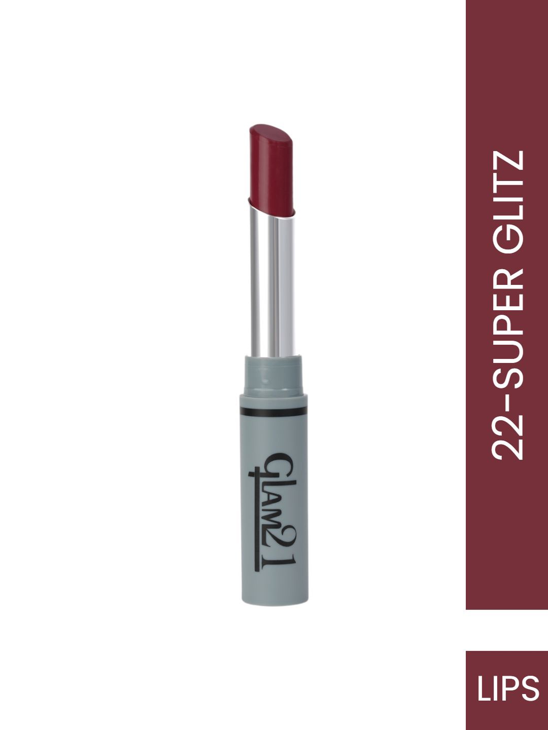 

GLAM21 Creamy Matte Long-Lasting Non-Transfer Pigmented Lipstick 2g - Gletz 22, Maroon