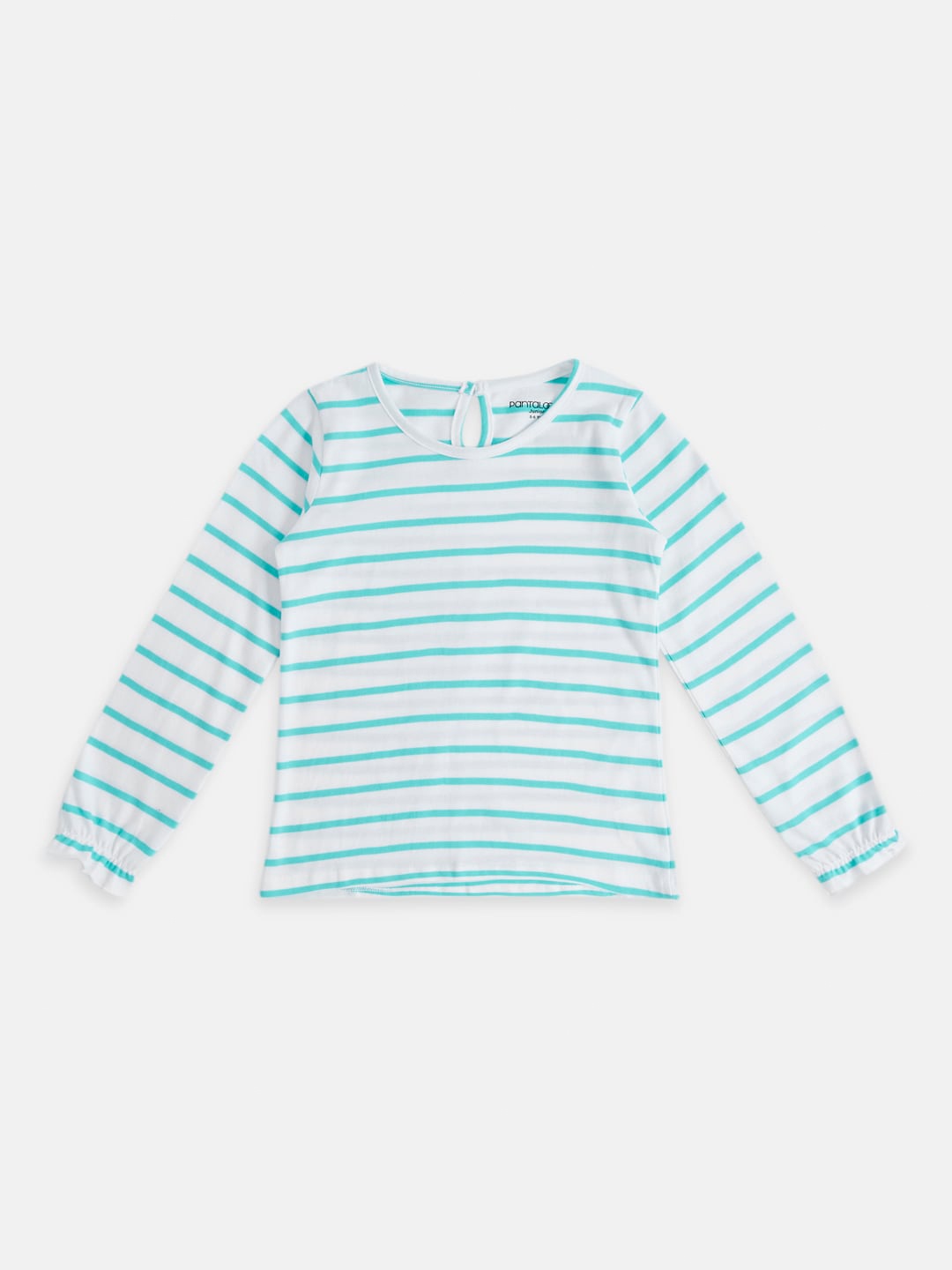 

Pantaloons Junior Striped Cotton Top, Off white