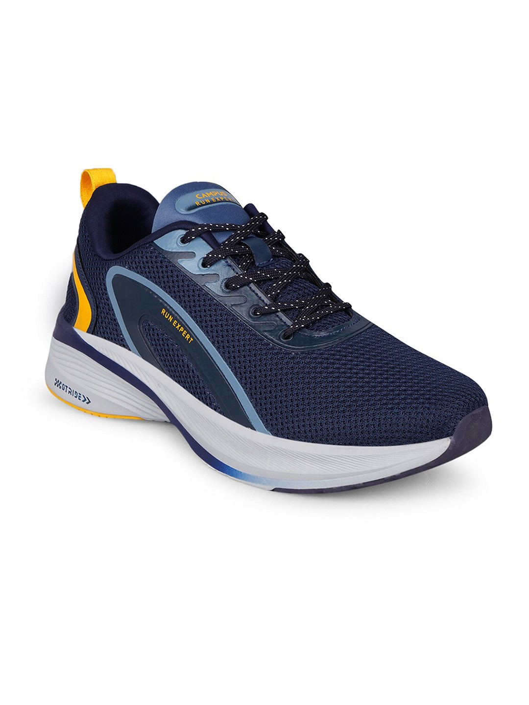 

Campus Men Mesh Running Shoes, Navy blue