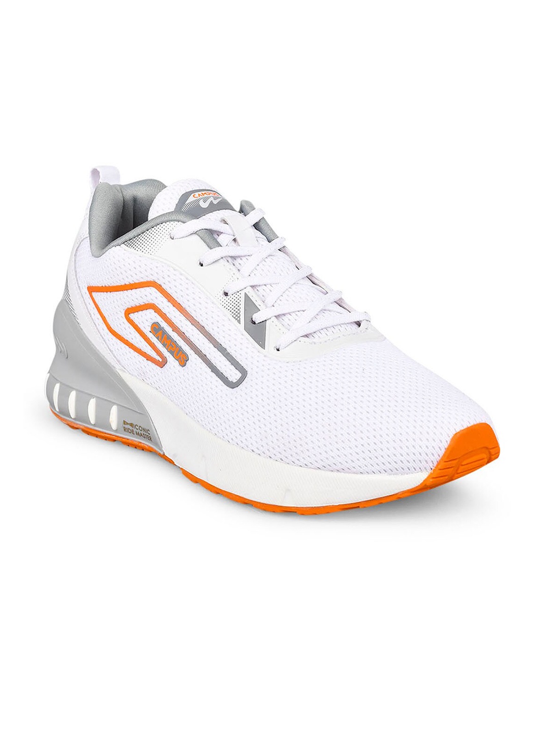 

Campus Men Mesh Running Shoes, White