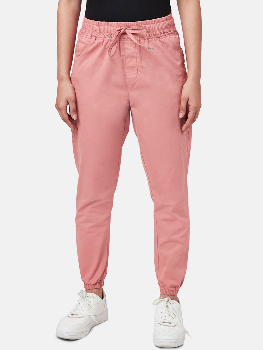 

Honey by Pantaloons Women Cotton Joggers, Pink