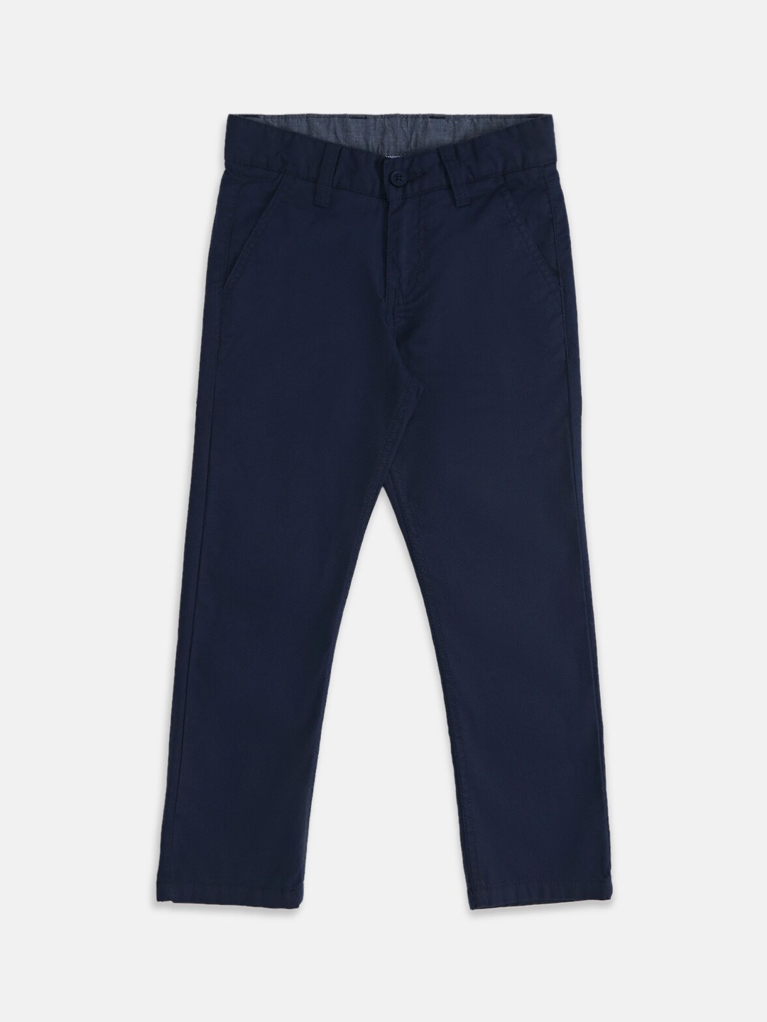 

Pantaloons Junior Boys Chinos Trousers, Navy blue