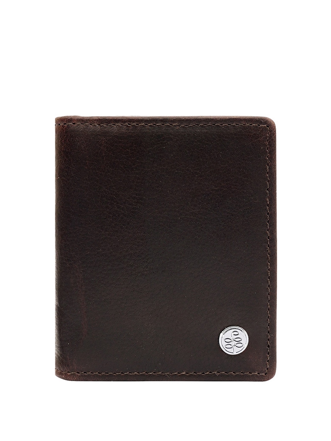 

Eske Men Textured Leather Card Holder, Brown