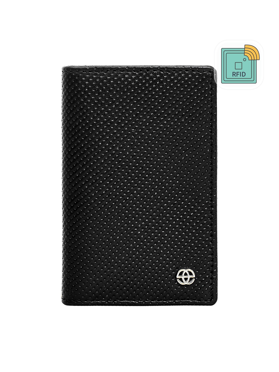 

Eske Men Leather Card Holder, Black