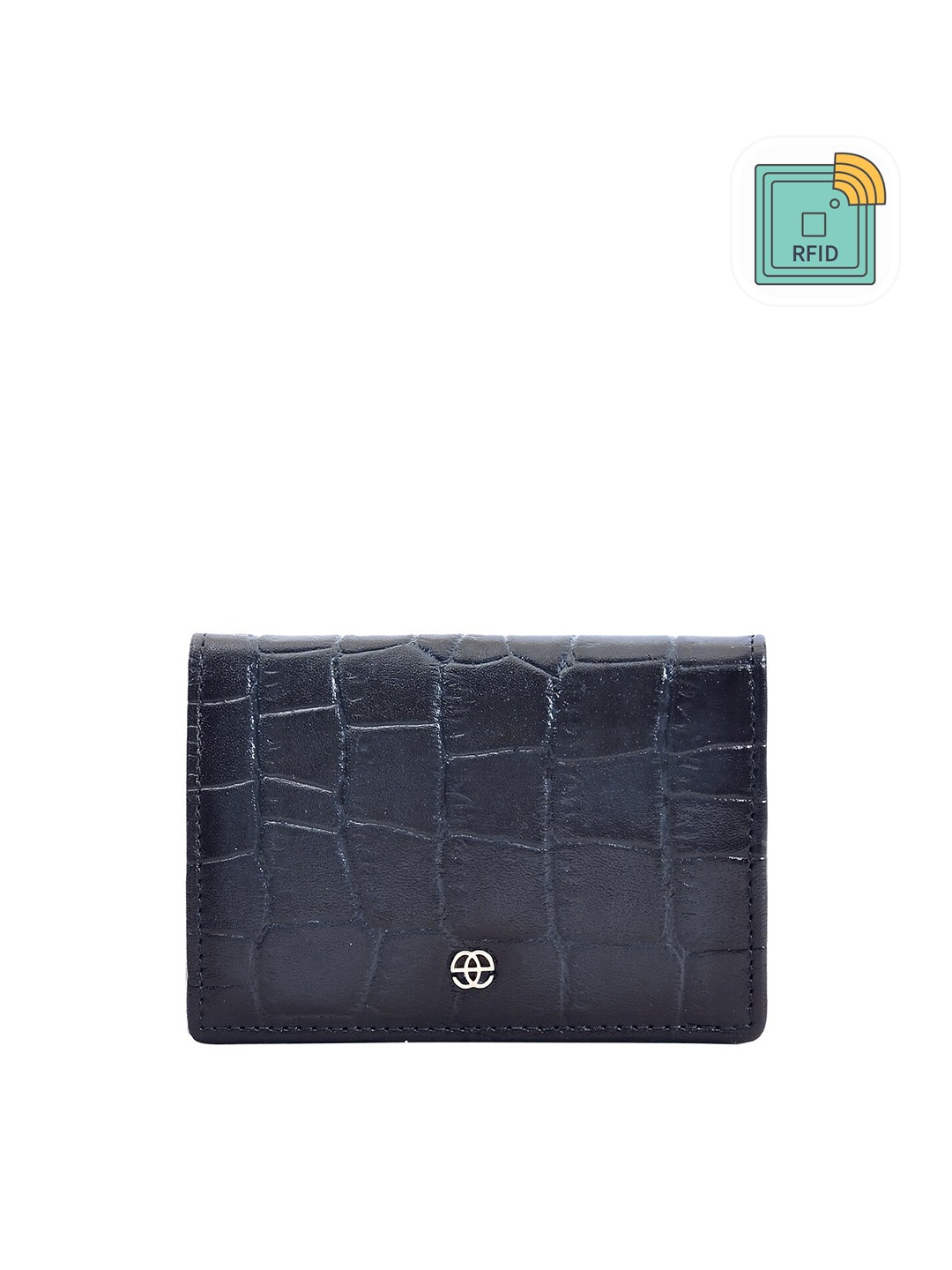

Eske Men Leather Card Holder, Navy blue