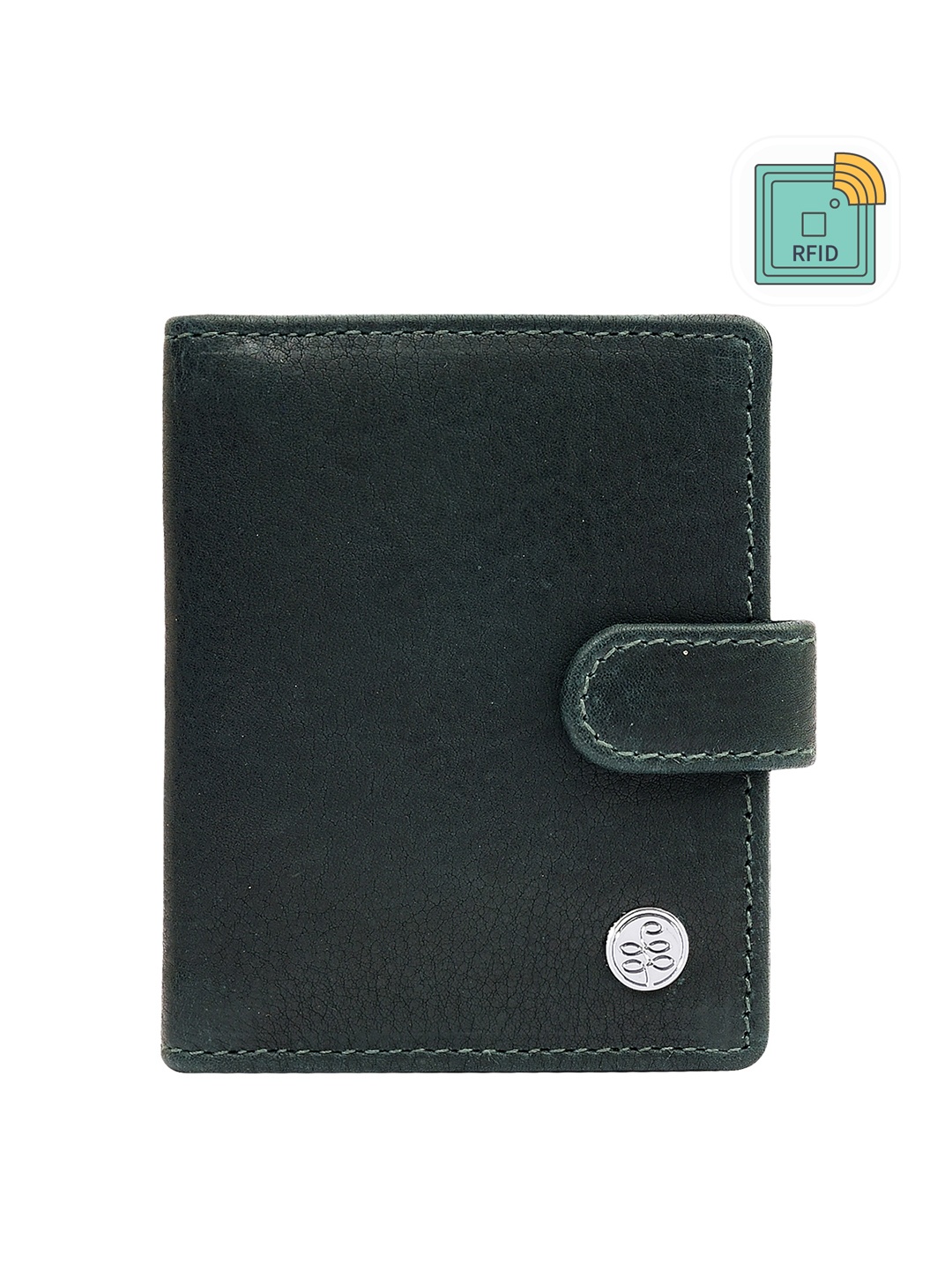 

Eske Men Leather Card Holder, Green