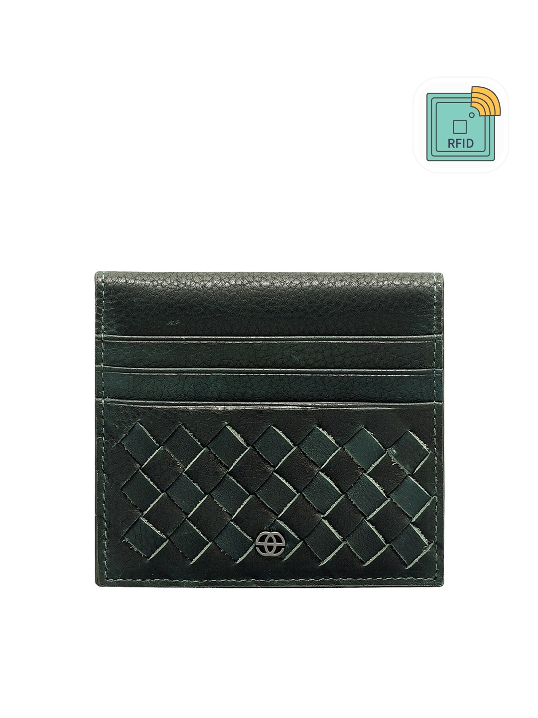 

Eske Men Leather Card Holder, Green