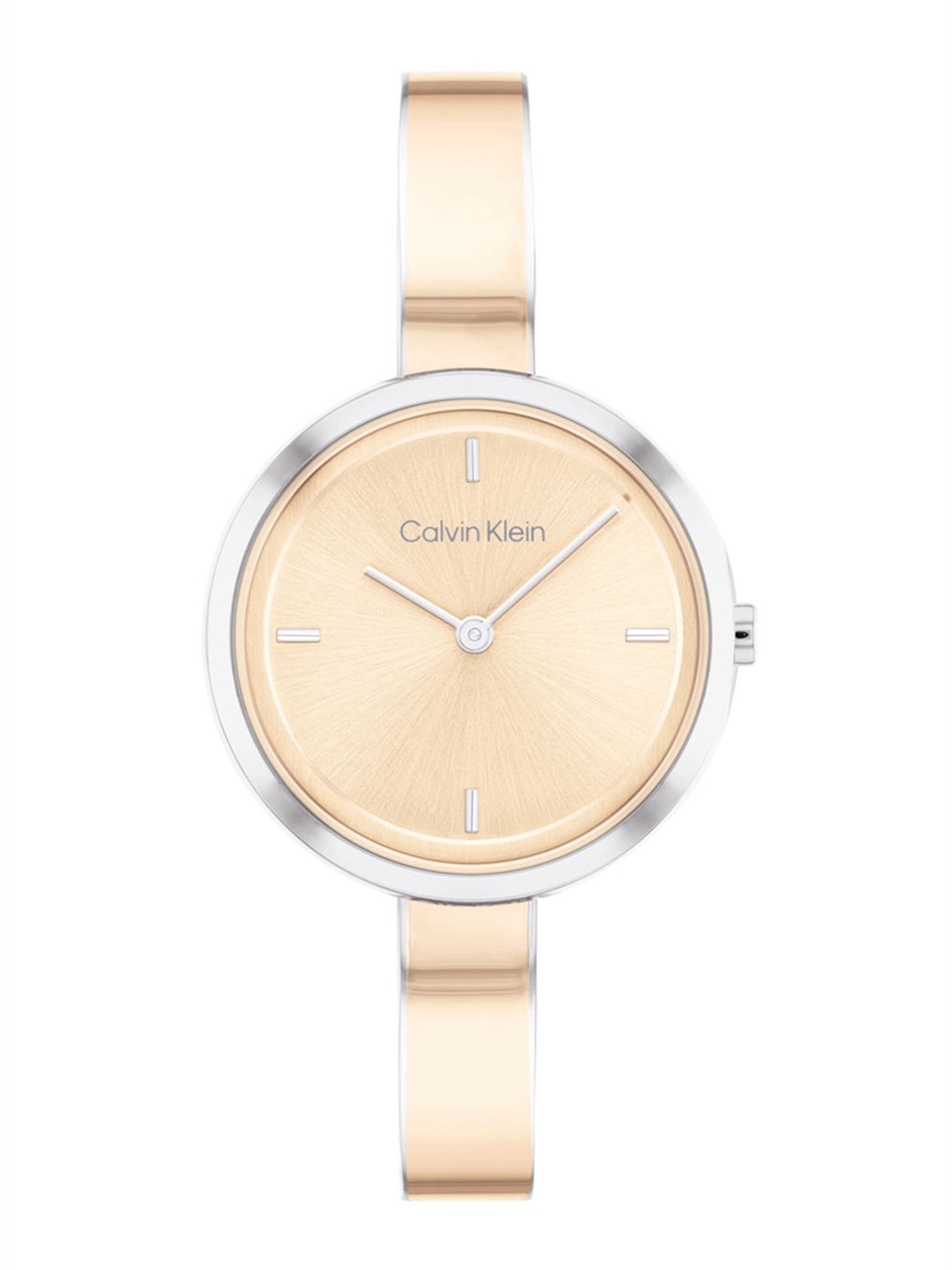 

Calvin Klein Women Iconic Bracelet Style Analogue Watch 25200188-Gold, Rose gold