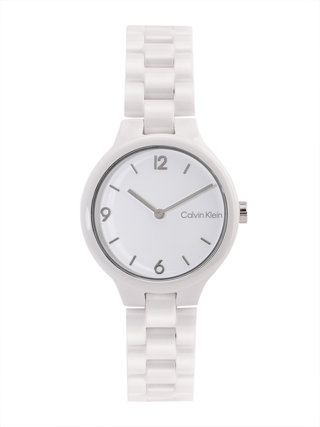 

Calvin Klein Women Linked Analogue Watch 25200076, White