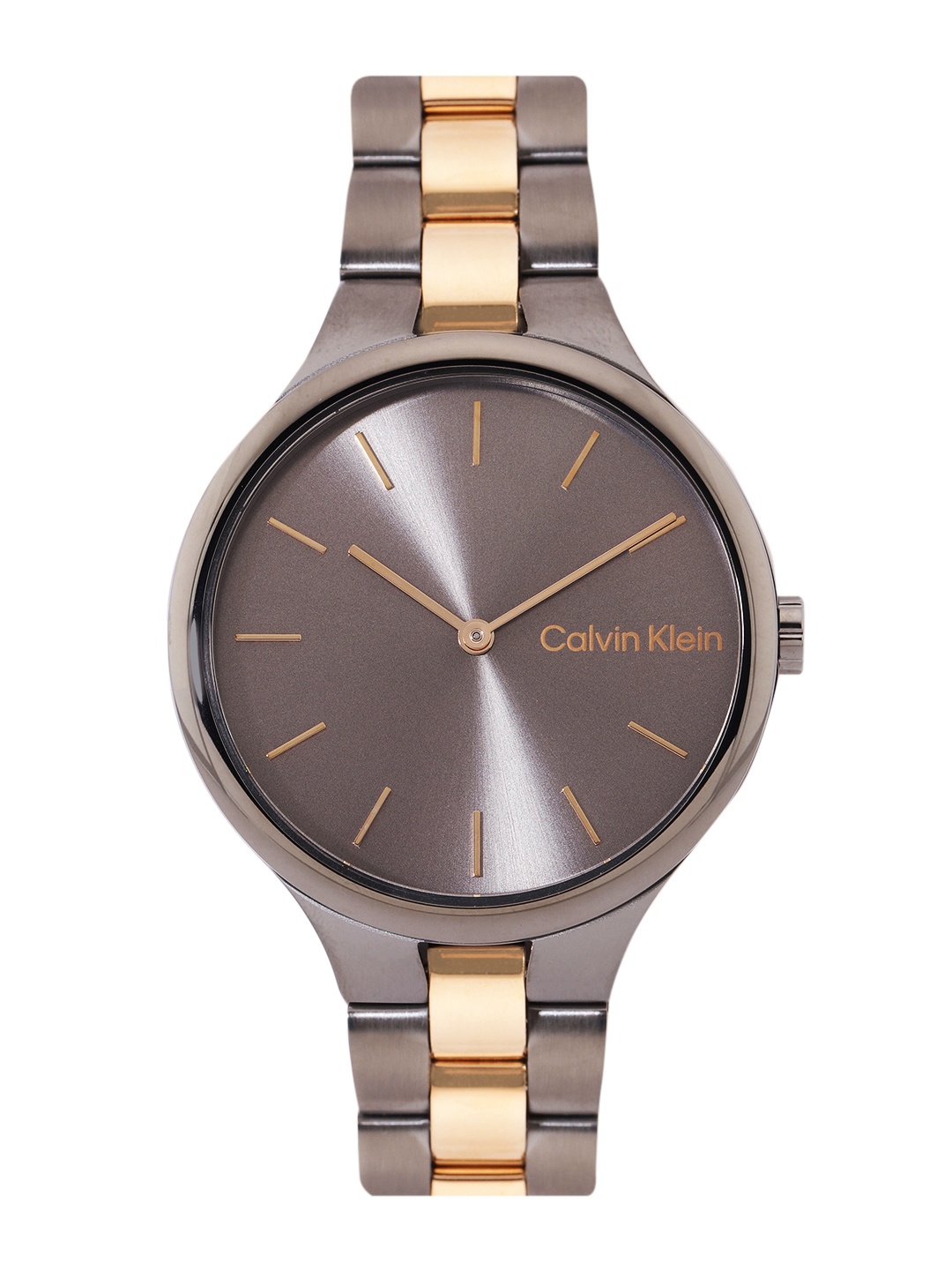 

Calvin Klein Women Linked Analogue Watch 25200127, Grey