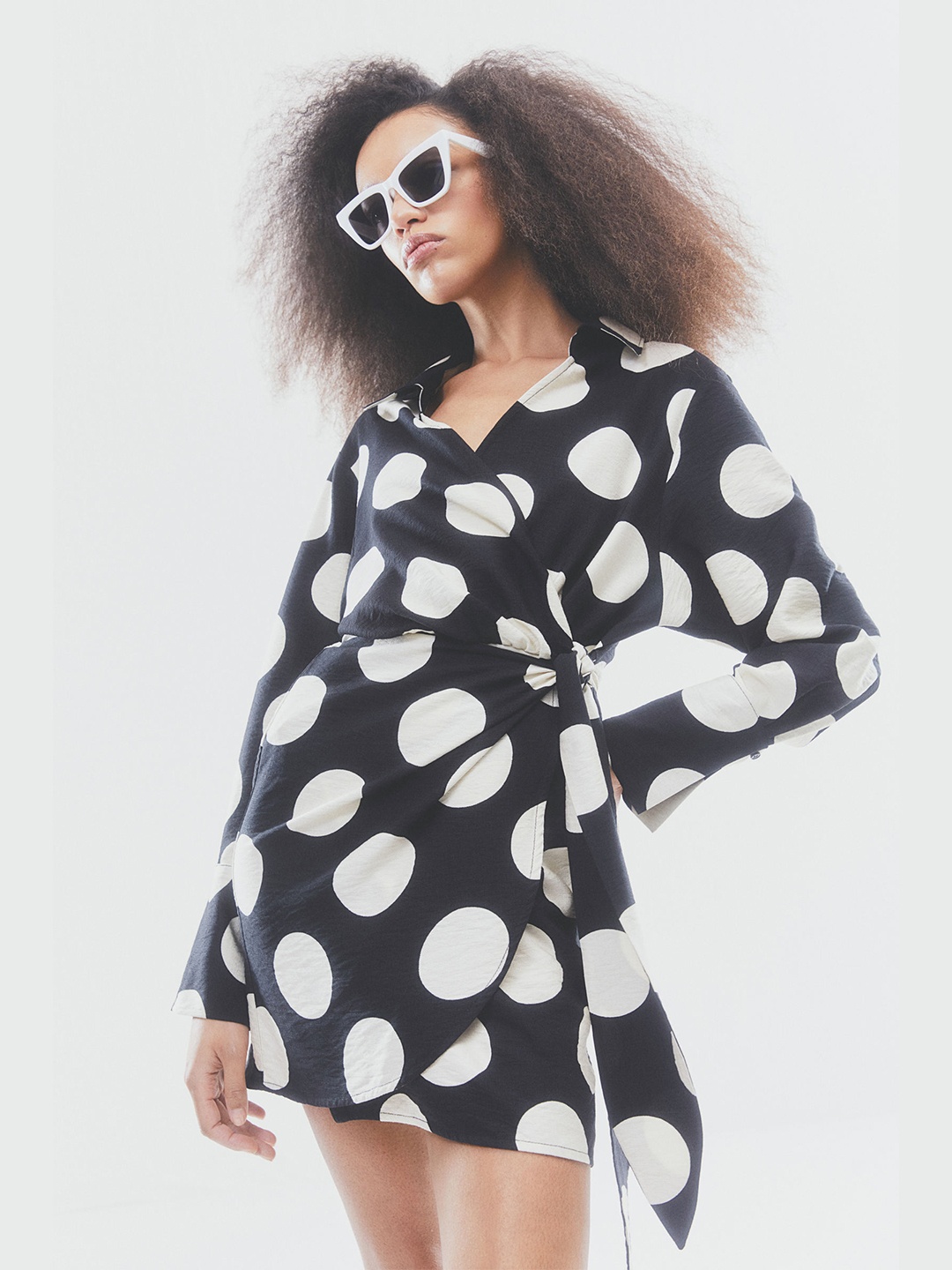 

H&M Wrap Dress, Black