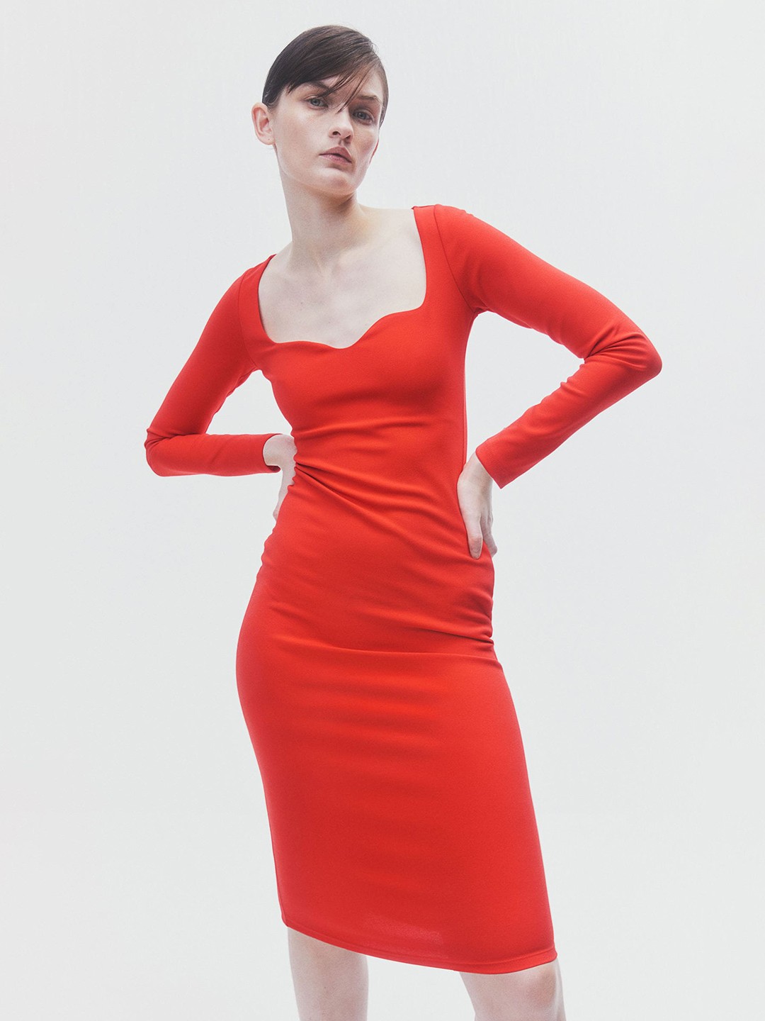 

H&M Bodycon Dress, Red