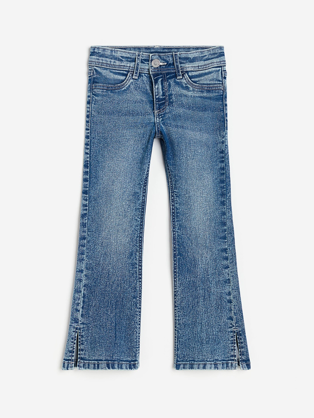 

H&M Girls Flare Fit Jeans, Blue