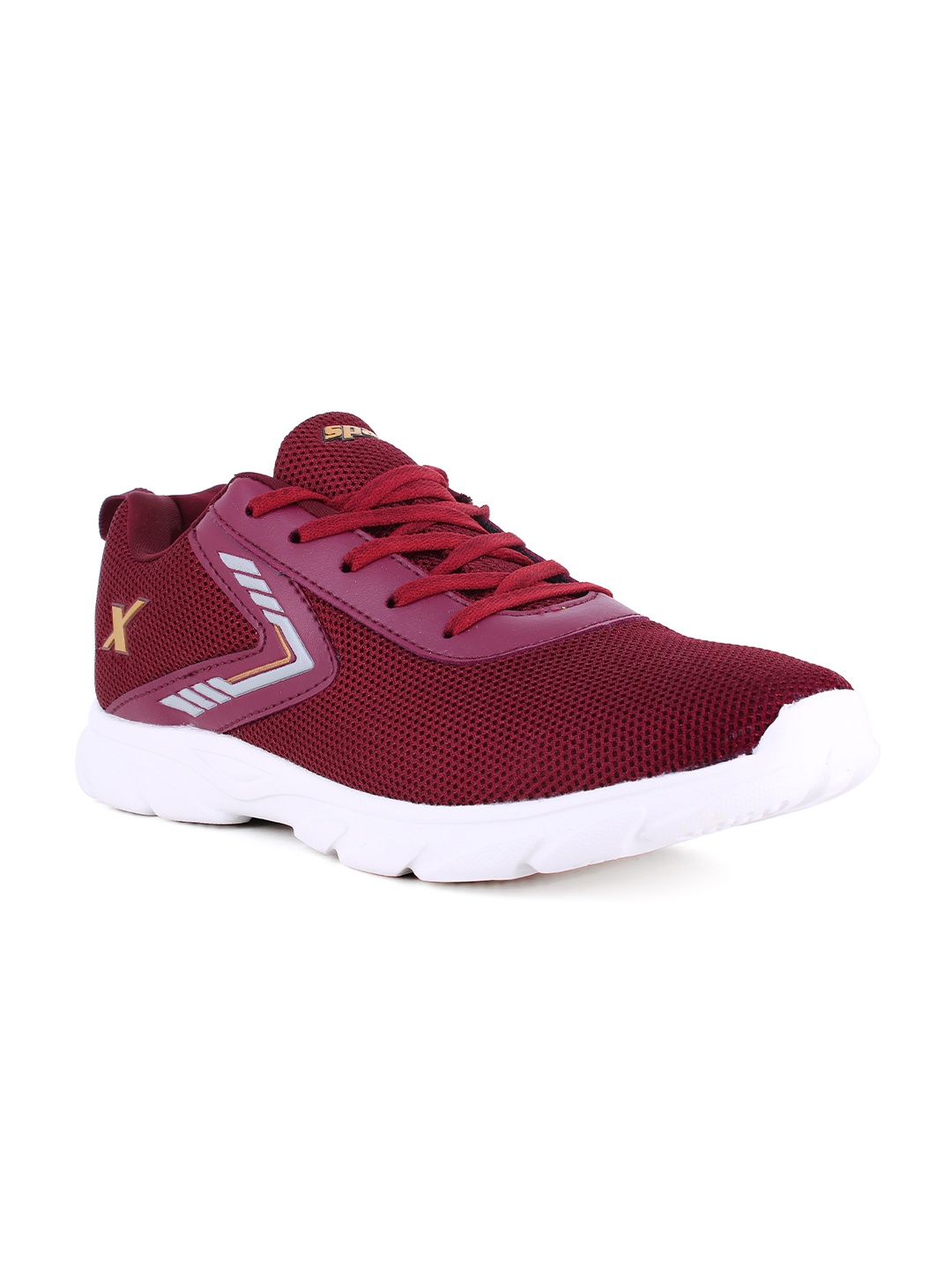 

Sparx Men Mesh Running Non-Marking Shoes, Maroon