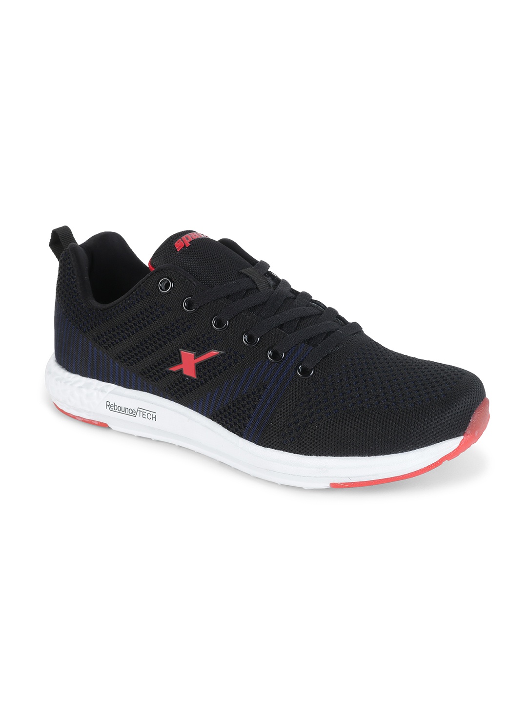 

Sparx Men Mesh Running Non-Marking Shoes, Black
