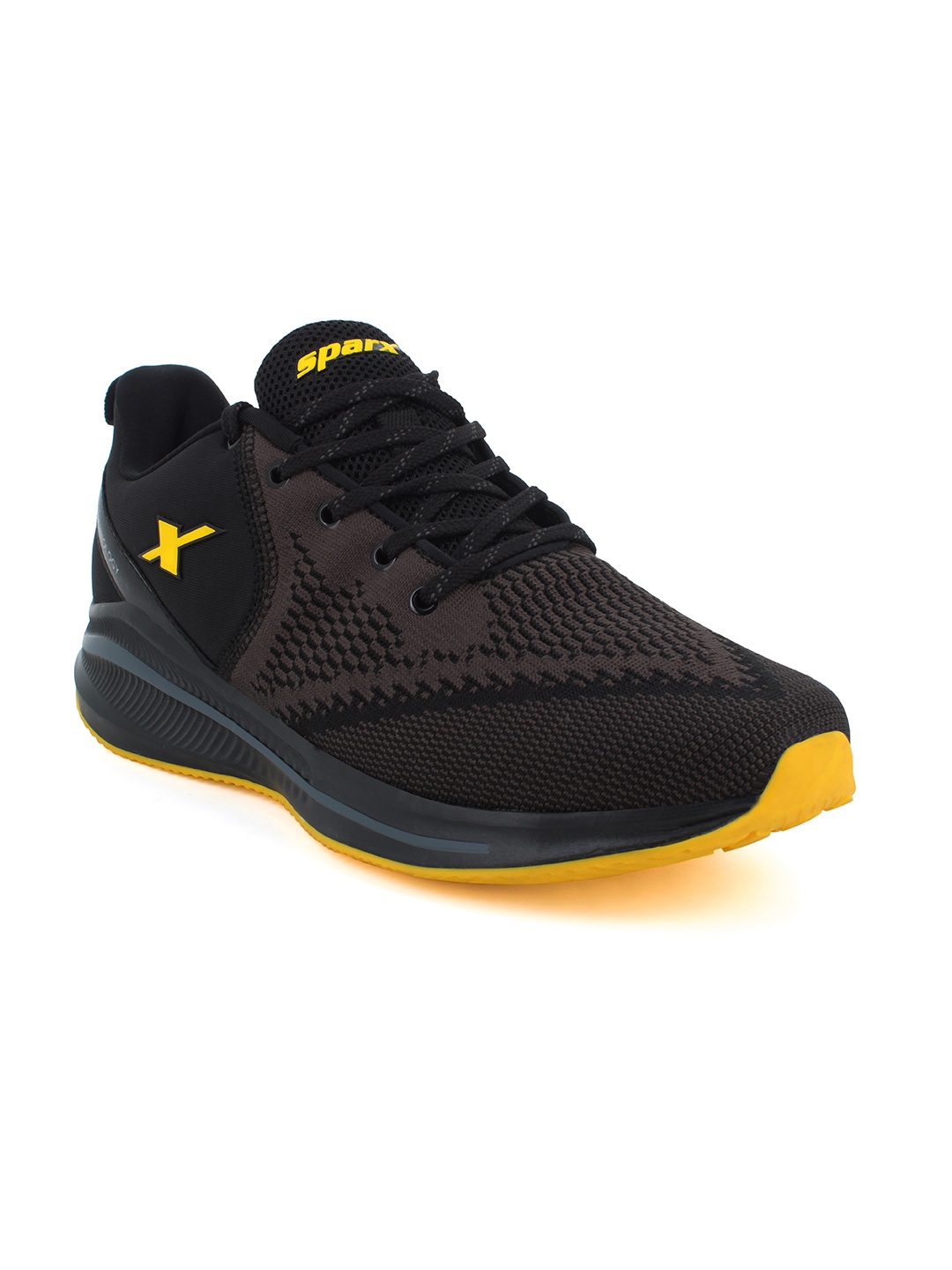 

Sparx Men Mesh Running Non-Marking Shoes, Black