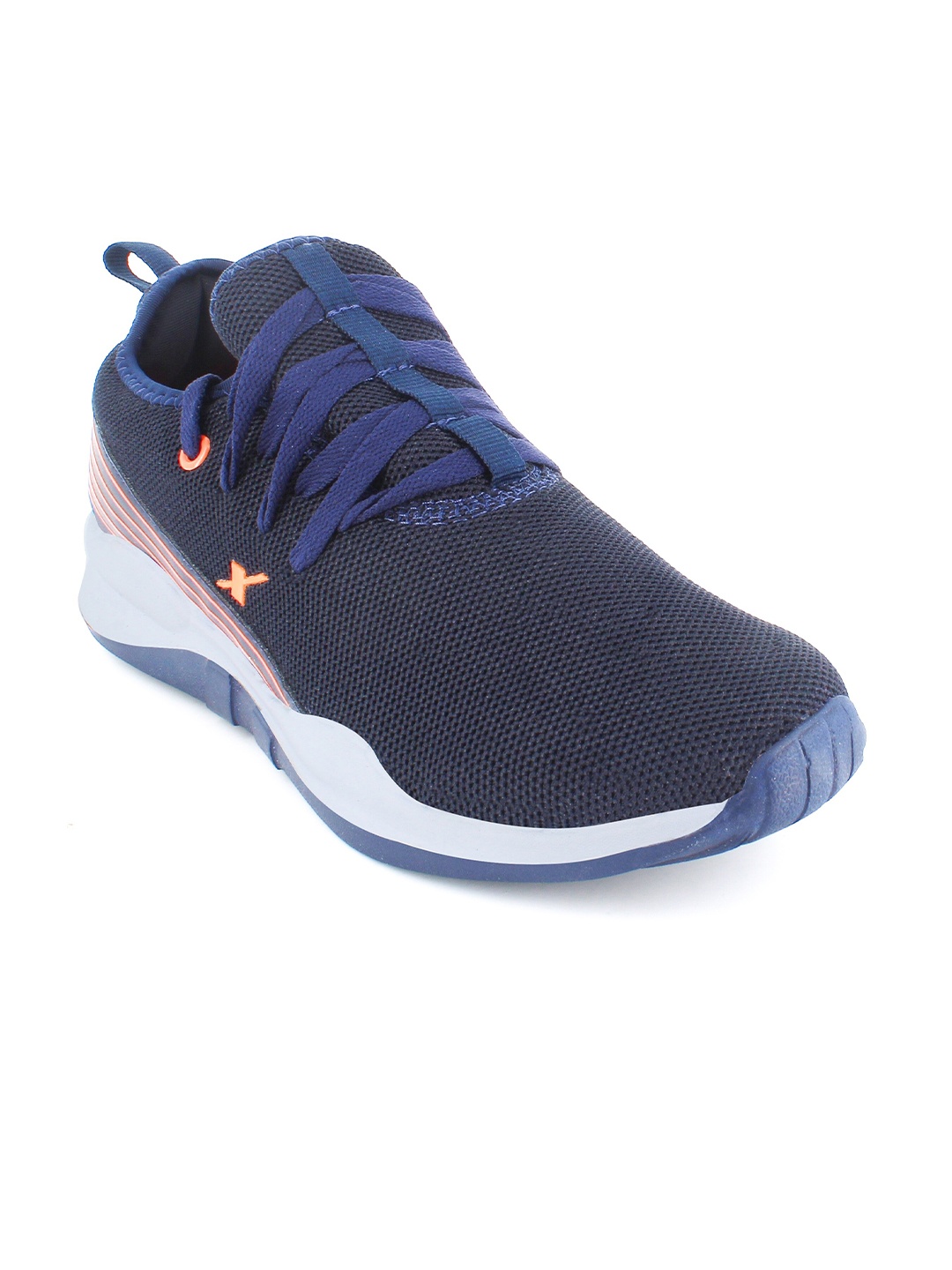 

Sparx Men Mesh Running Non-Marking Shoes, Navy blue