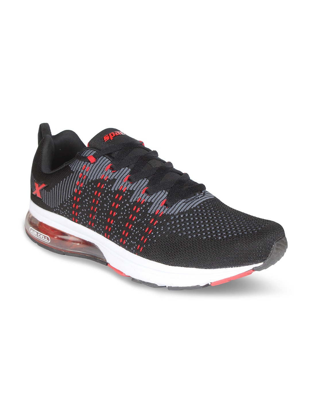 

Sparx Men Mesh Running Non-Marking Shoes, Black