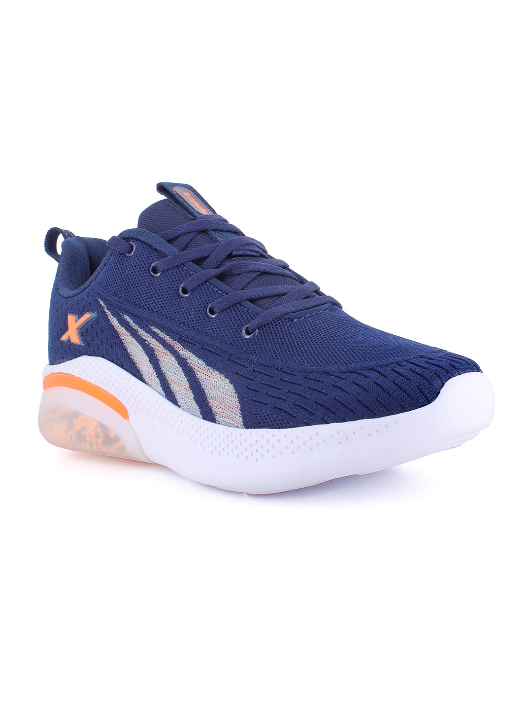 

Sparx Men Mesh Running Non-Marking Shoes, Navy blue
