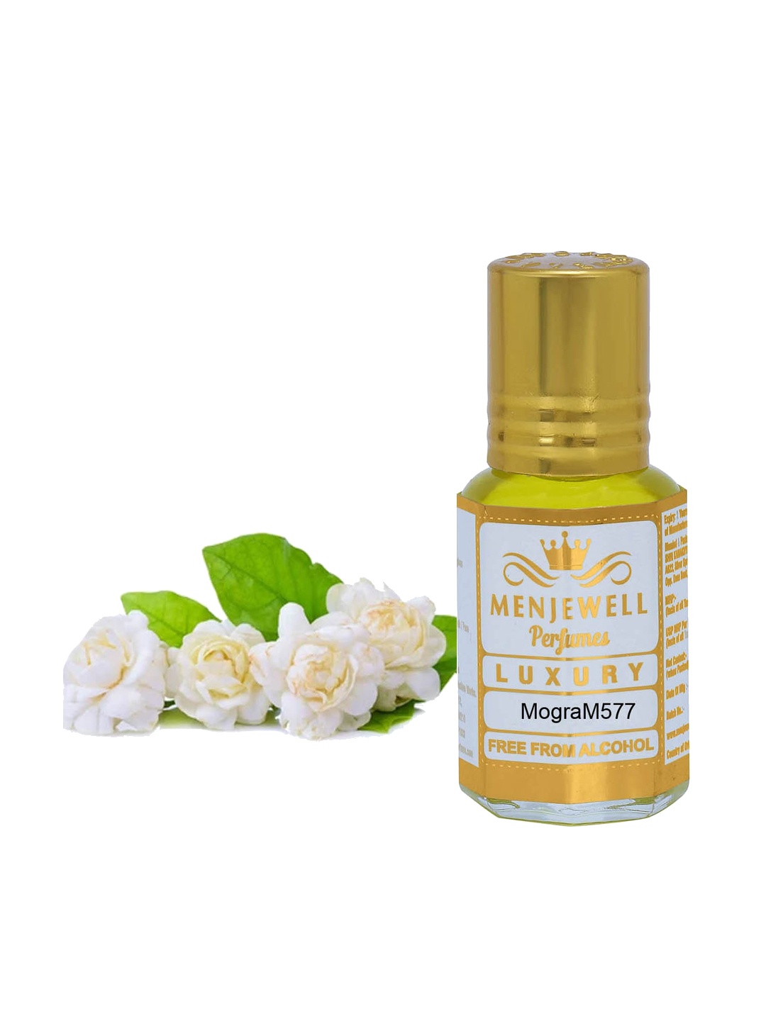 

Menjewell Luxury Mogra Floral Attar 6 ml, Yellow