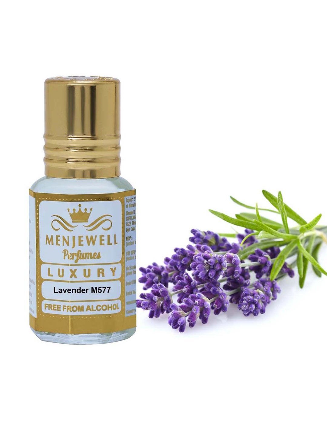 

Menjewell Luxury Lavender Floral Attar 6ml, Yellow