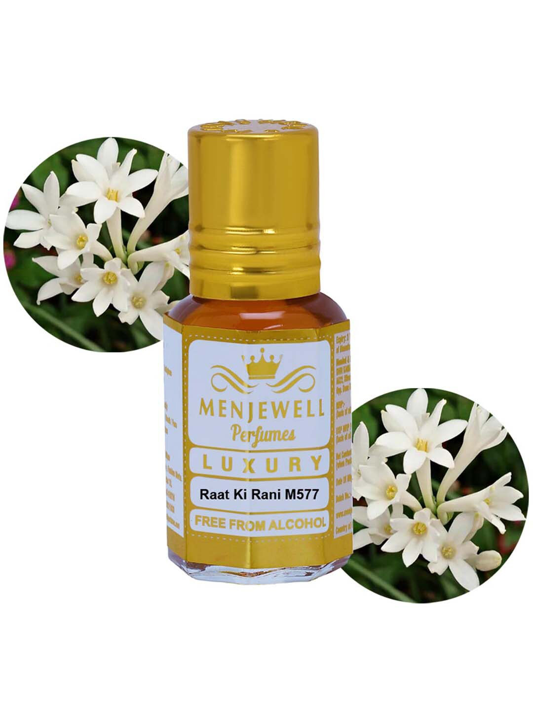 

Menjewell Luxury Night Queen Floral Attar 6 ml, Yellow