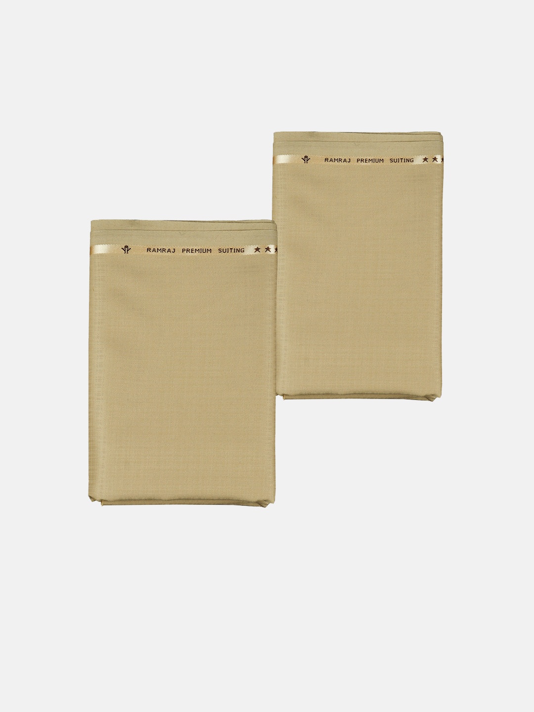 

Ramraj Men Pack Of 2 Trouser Clothing Fabric, Cream