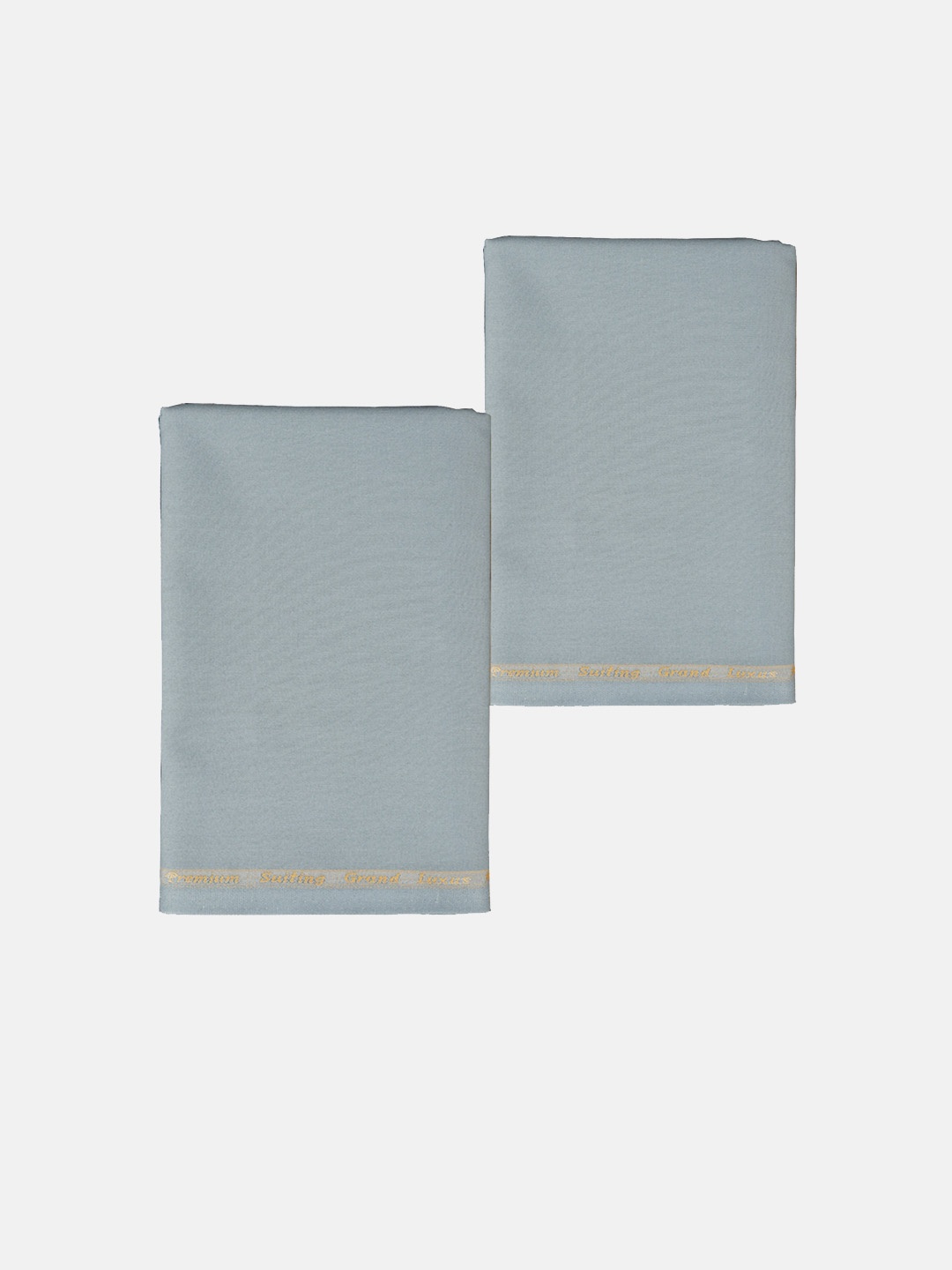 

Ramraj Men Pack Of 2 Cotton Trouser Clothing Fabric, Grey