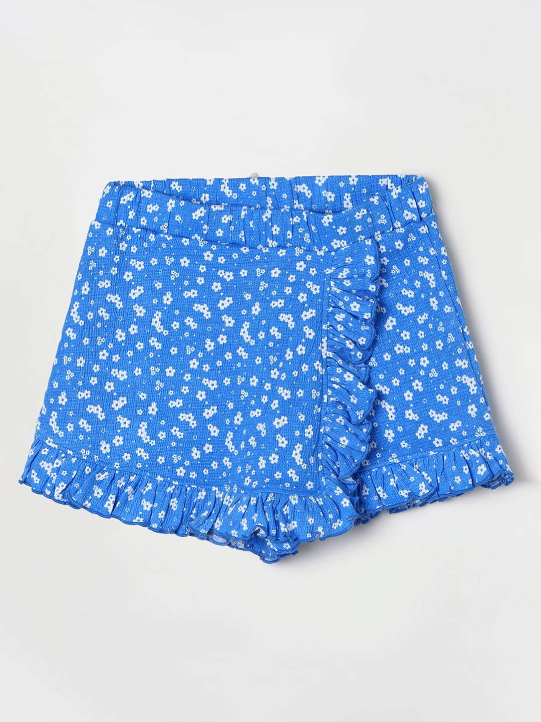 

Fame Forever by Lifestyle Girls Printed A-Line Skirt, Blue