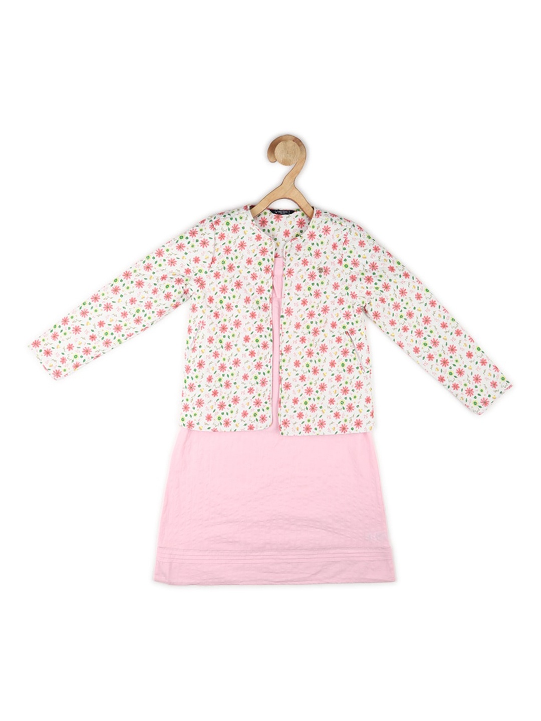 

Allen Solly Junior Girls A-Line Pure Cotton Dress, Pink