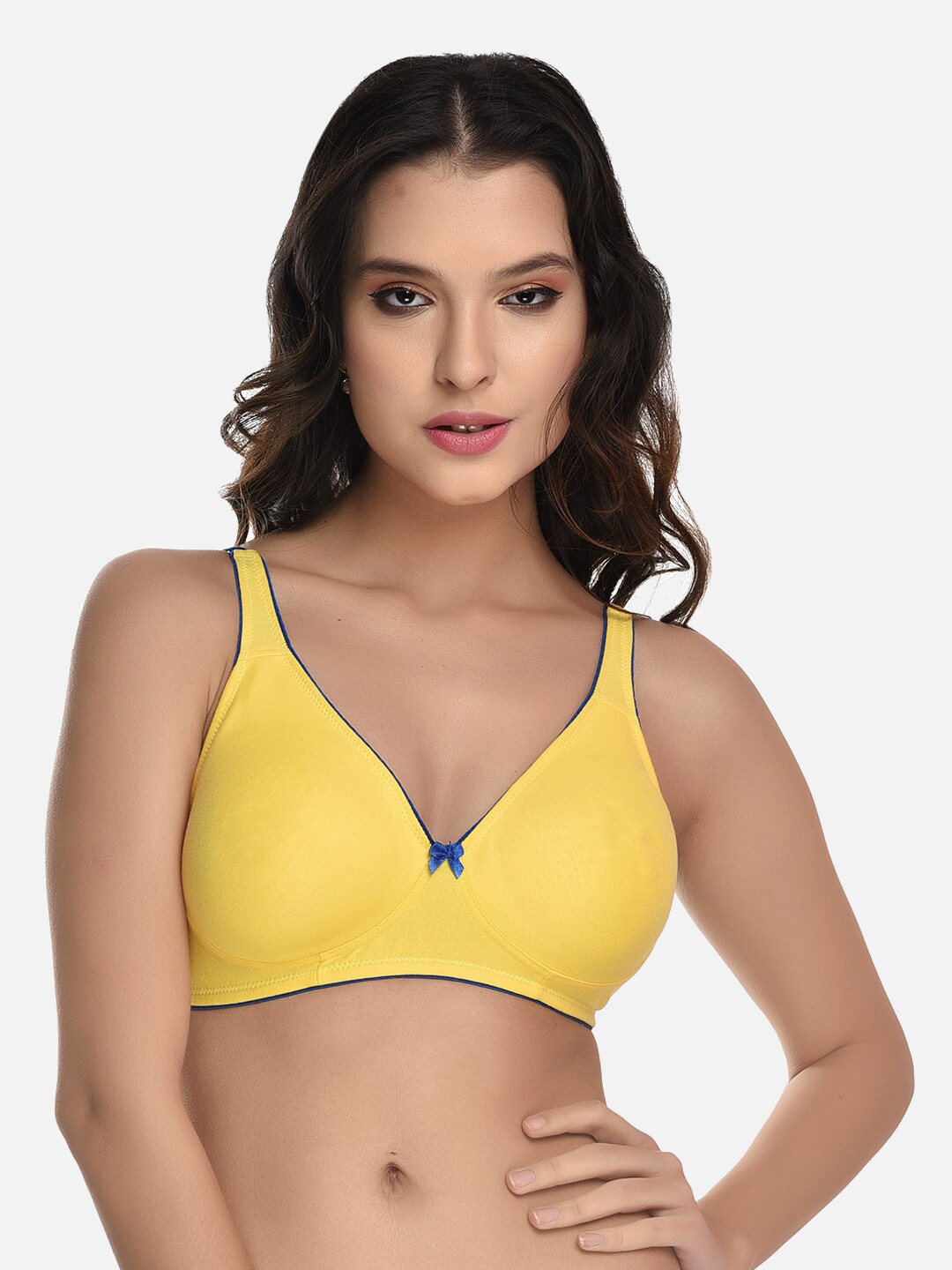 

StyFun Non-Padded Rapid-Dry Everyday Bra, Yellow