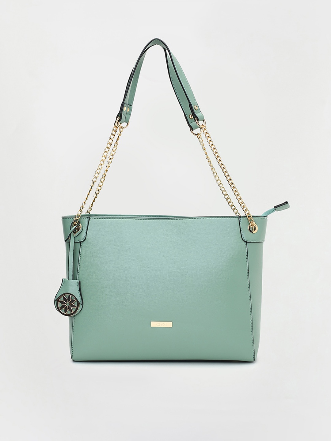 

CODE by Lifestyle Tasselled Structured Handheld Bag, Sea green