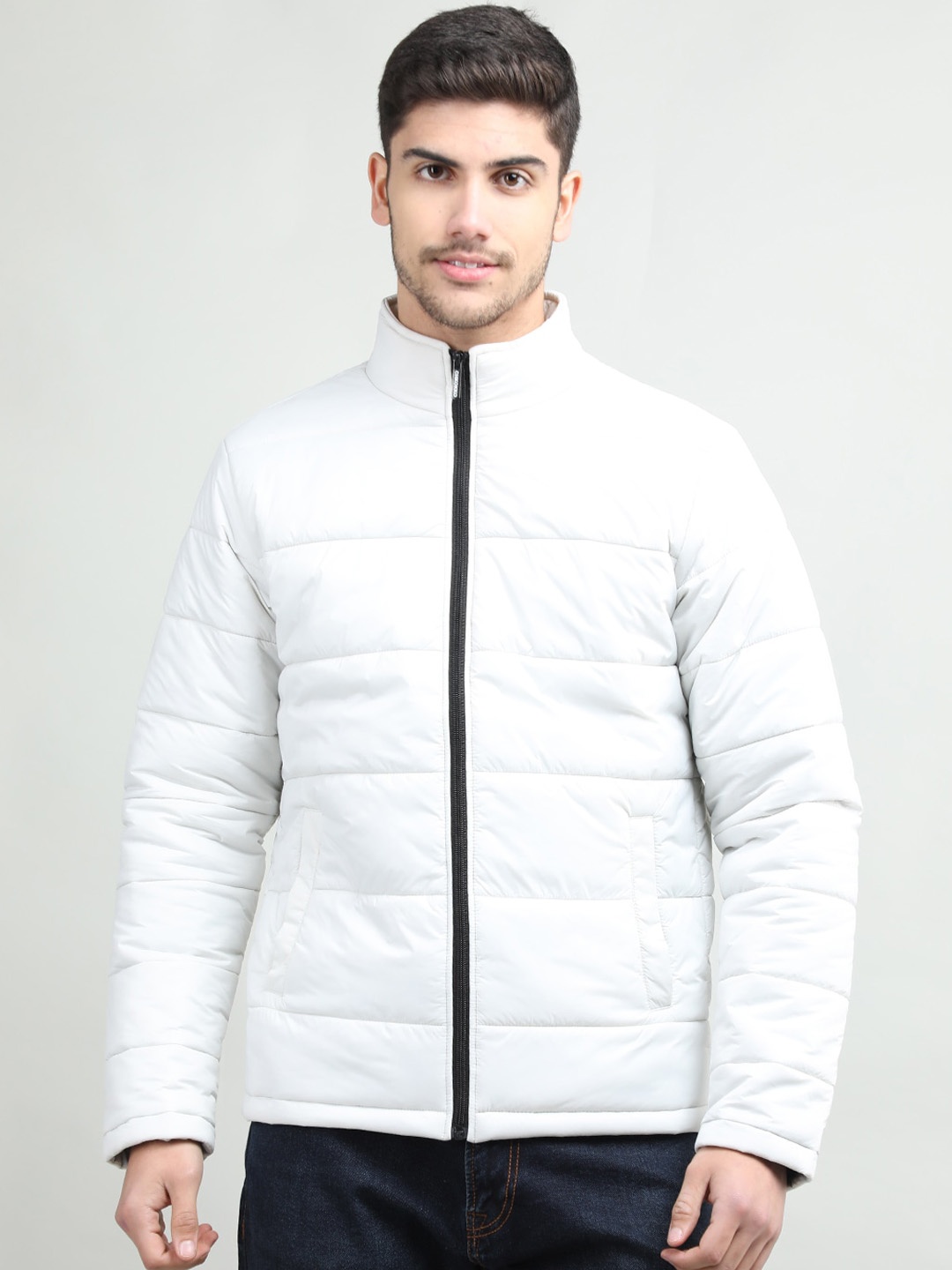 

CHKOKKO Men Lightweight Outdoor Quilted Jacket, White