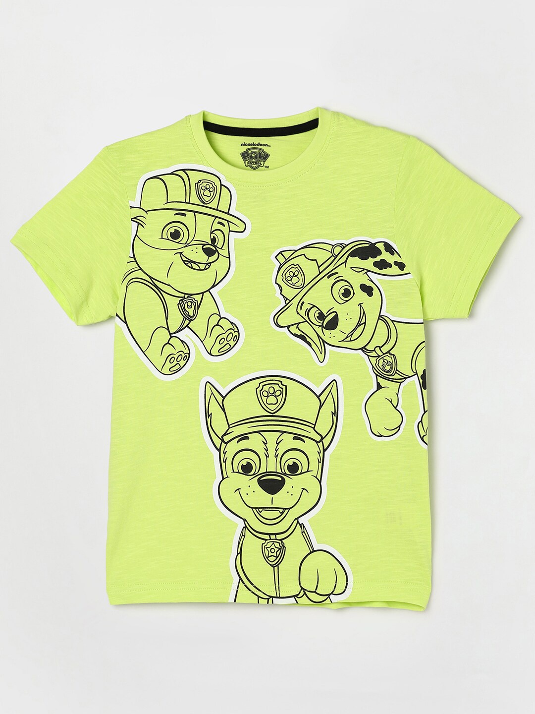 

Fame Forever by Lifestyle Boys Printed Pure Cotton T-shirt, Green