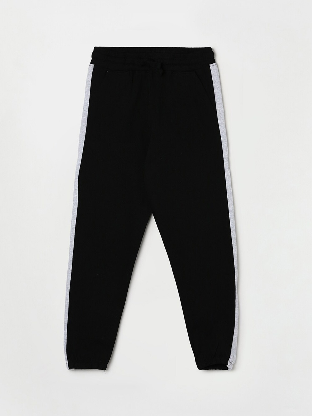 

Fame Forever by Lifestyle Boys Colourblocked Pure Cotton Jogger, Black
