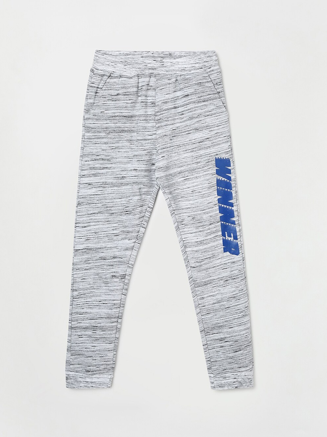 

Fame Forever by Lifestyle Boys Self Design Cotton Track Pant, White