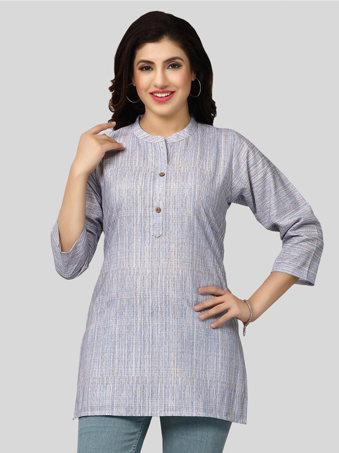 

Saree Swarg Printed Kurti, Grey