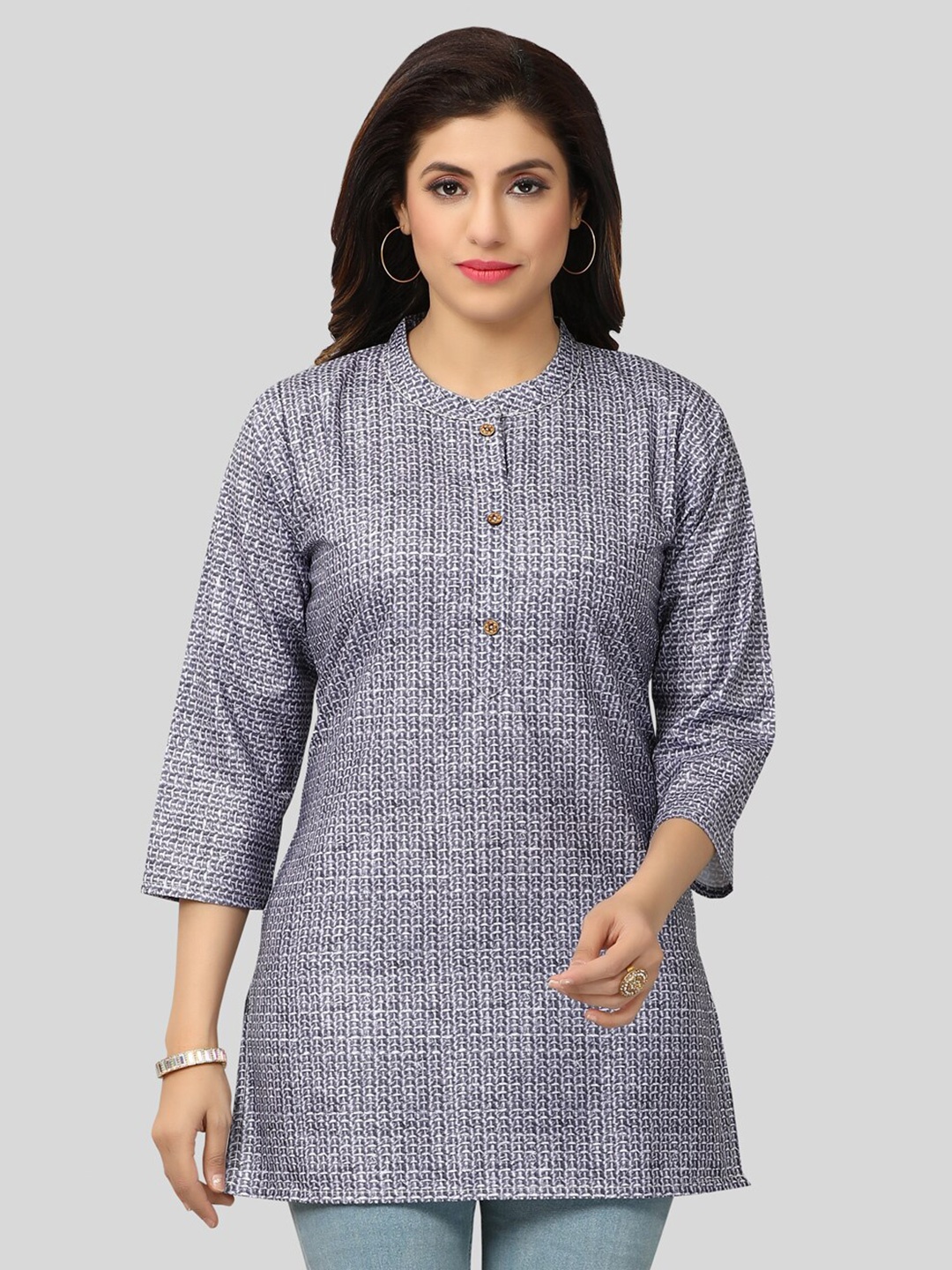 

Saree Swarg Printed Kurti, Grey