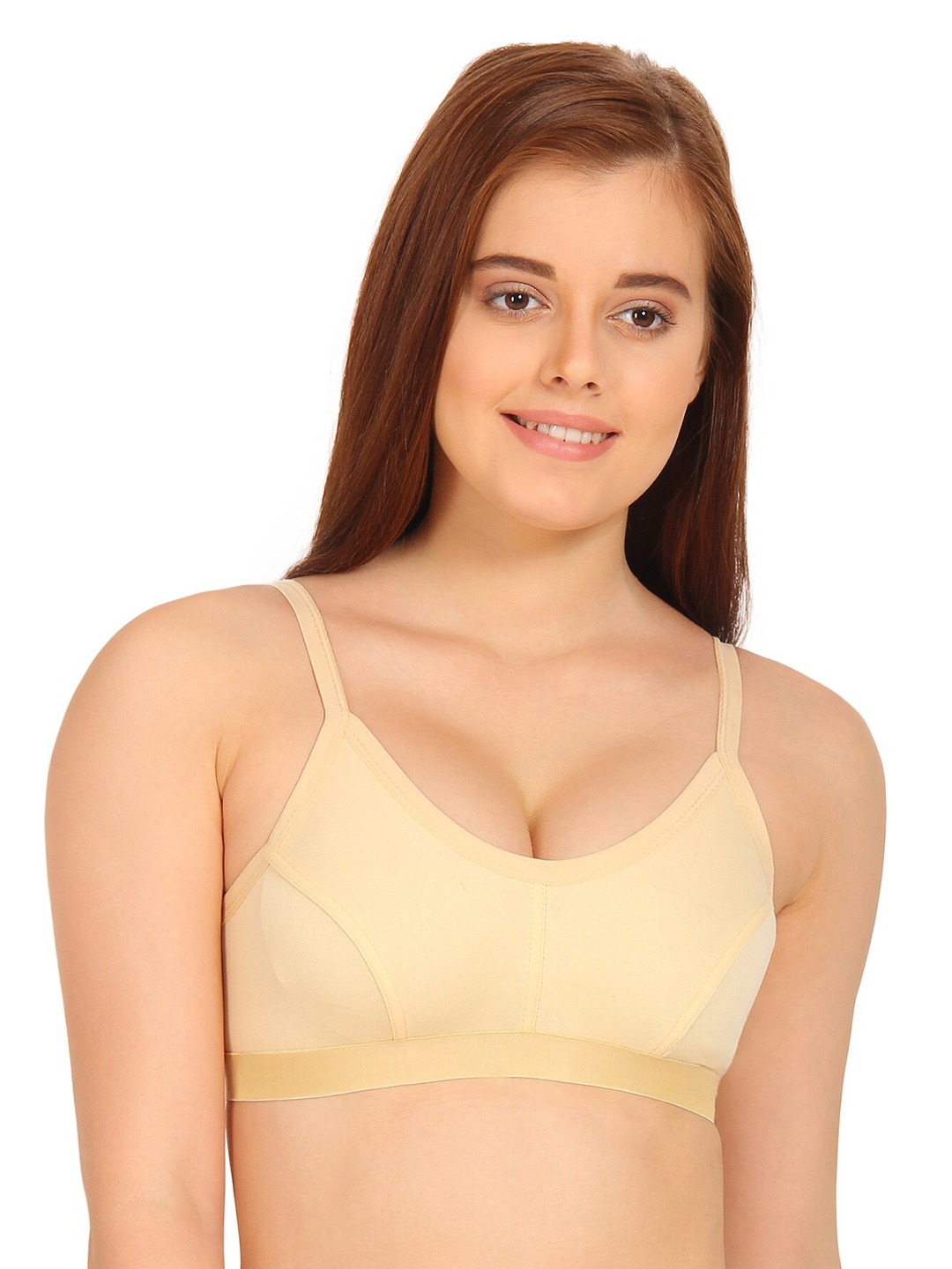 

Innocence Non Padded Non Wired Bra, Beige