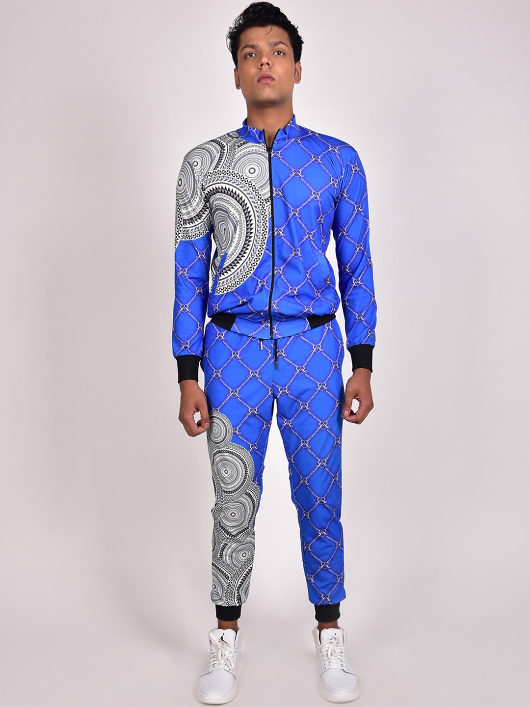 

Rajoria Instyle Men Digital Printed Tracksuits, Blue
