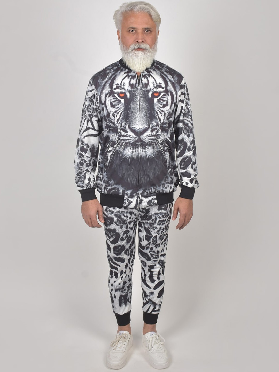 

Rajoria Instyle Men Digital Printed Tracksuits, Grey